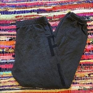 Pink Gray Sweatpants Small